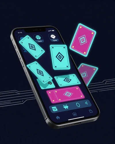 XON Casino mobile Ansicht auf Smartphone mit futuristischem Design